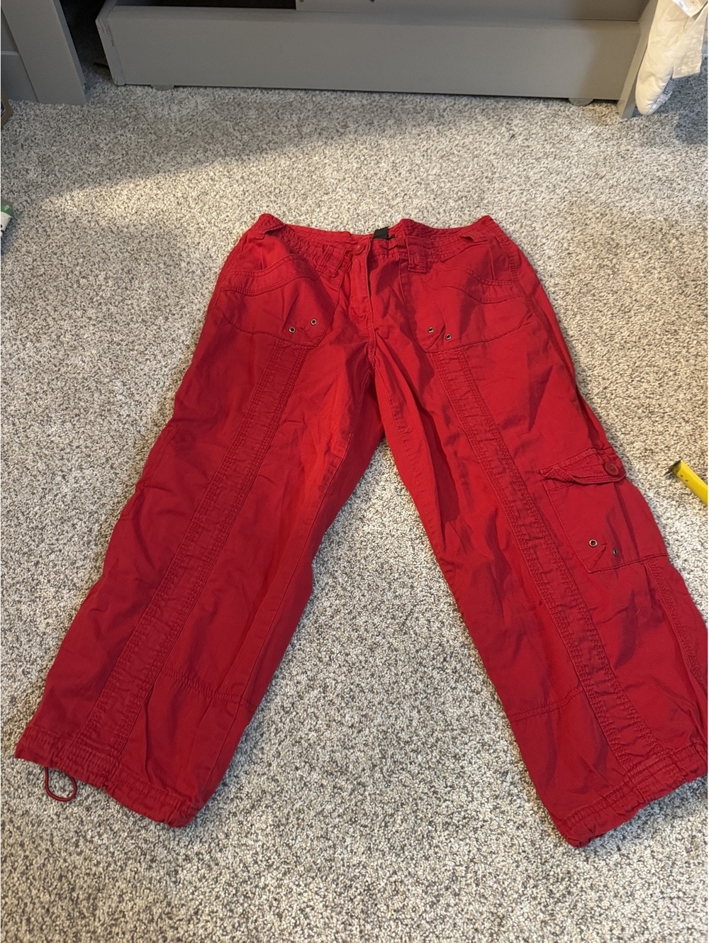 Style & Co. Women's Red Cargo Pants Size 6